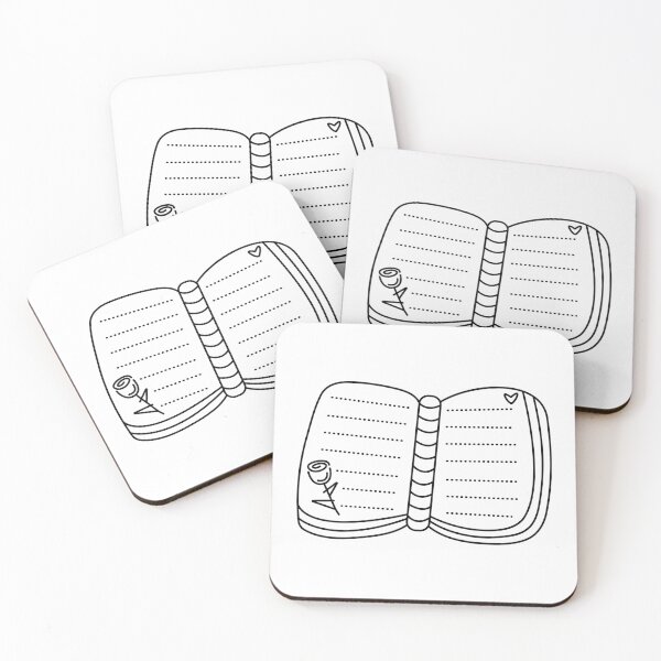 Item preview, Black line book, notepad designed and sold by OM-lova.