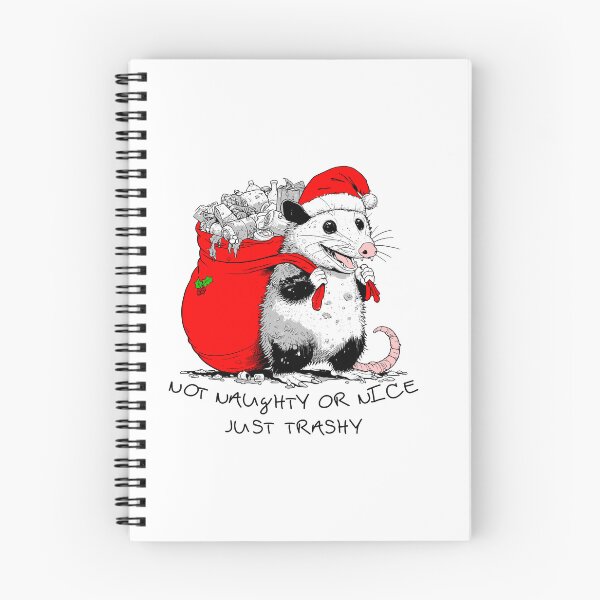 Item preview, Not Naughty Or Nice Just Trashy designed and sold by WorldEngine.