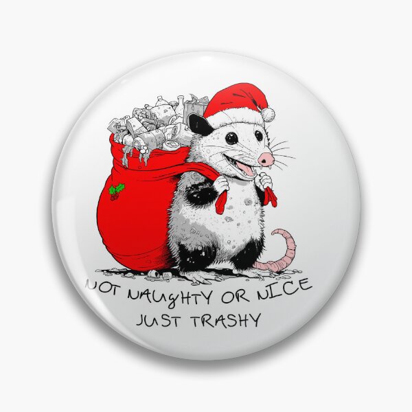 Item preview, Not Naughty Or Nice Just Trashy designed and sold by WorldEngine.