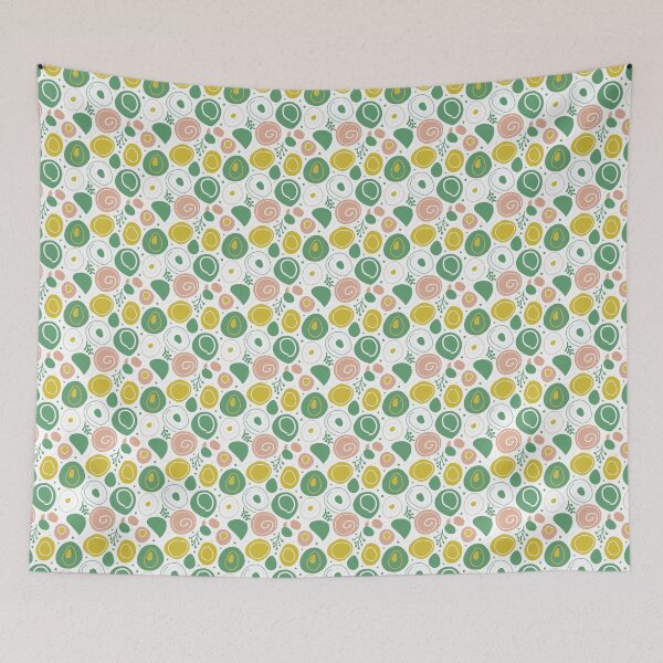 Item preview, Bright Spring / Clear Spring pattern, skin-tone matching, personal color analysis, PCA, abstract pattern designed and sold by look4seasons.