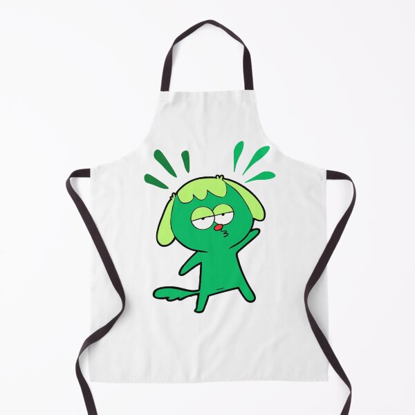 Item preview, A cute green dog designed and sold by infinitearte.