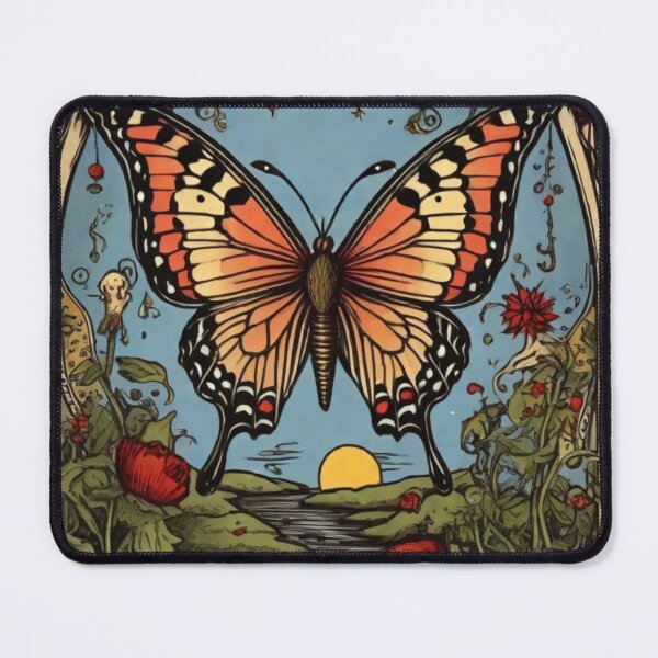 Item preview, "butterfly tarot card" designed and sold by Zh-Scorpion.
