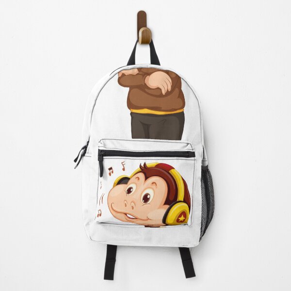 Item preview, Monkey Business listening music - classic designed and sold by red-Sky-shop.