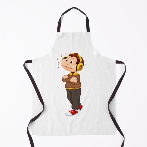 Item preview, Monkey Business listening music - classic designed and sold by red-Sky-shop.