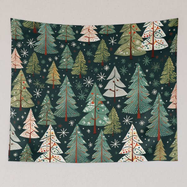 Item preview, Christmas Tree Pattern 2 designed and sold by KingAbyss.