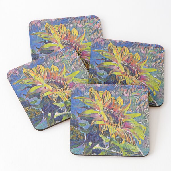 Item preview, Sunflowers At Sunshine Flower Art Lover Gift designed and sold by adelineyeohp.