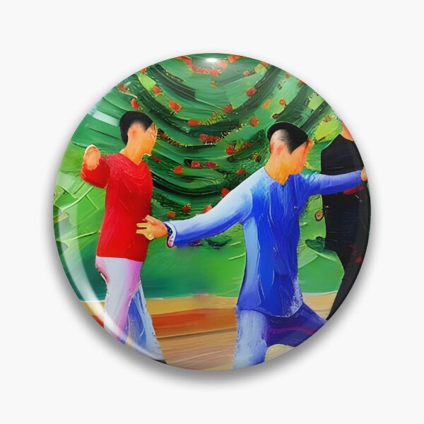 Item preview, Merry Tai Chi in the park  designed and sold by HofTao.