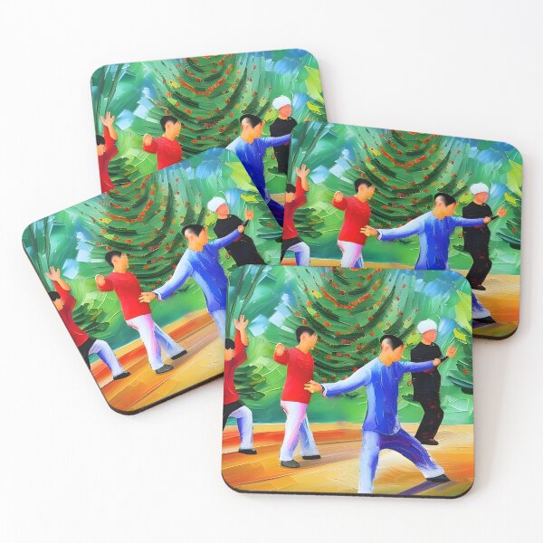 Item preview, Merry Tai Chi in the park  designed and sold by HofTao.
