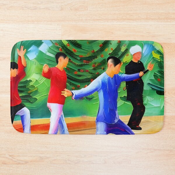Item preview, Merry Tai Chi in the park  designed and sold by HofTao.