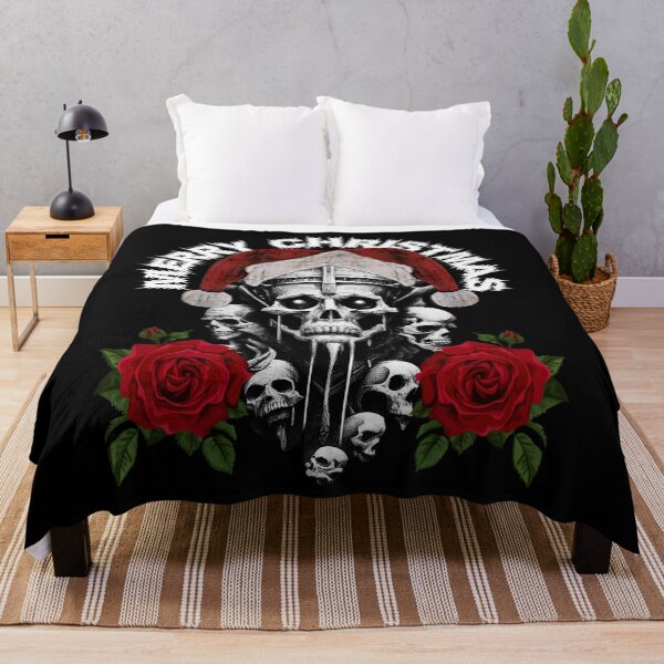 Item preview, Satan Say Merry Christmas !! | Skull Skeleton Black Emperor King Dream | designed and sold by AncientHeroes.