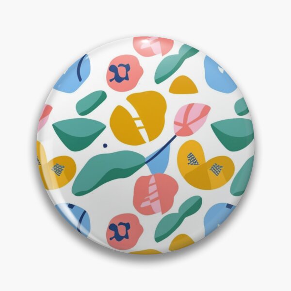 Item preview, Bright Spring / Clear Spring pattern, skin-tone matching, personal color analysis, PCA, floral pattern designed and sold by look4seasons.