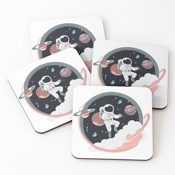 Item preview, Sweet Astronaut's Colorful Space Odyssey designed and sold by HarbeShop.