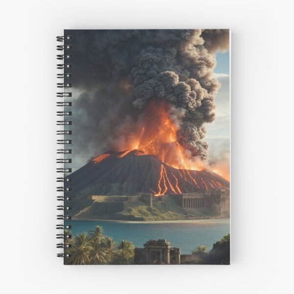 Item preview, Doom and Destruction of a Volcanic Eruption - 2 designed and sold by nyathiwa.