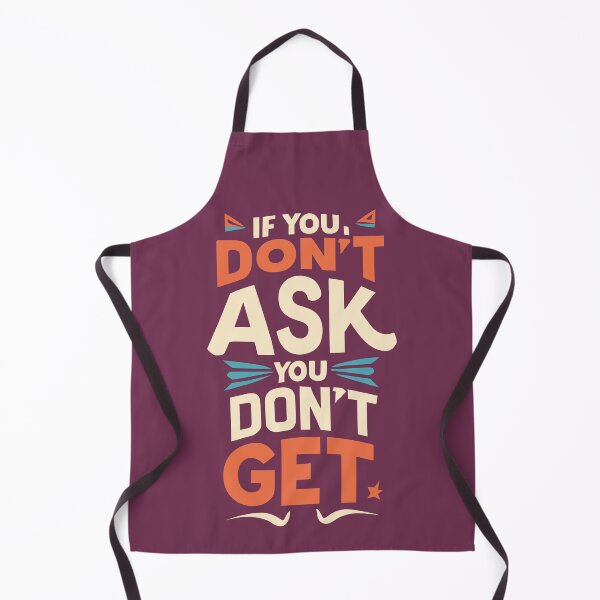 Item preview, "If you don’t ask, you don’t get” Mahatma Gandhi designed and sold by Sketch-Shack.