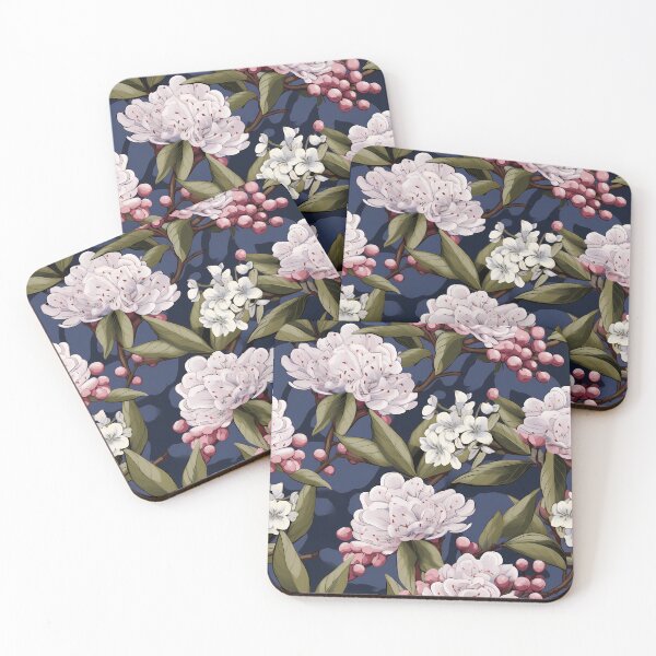 Item preview, Pennsylvania Mountain Laurel State Flower Design Bloom White Pink designed and sold by Lumora.Studio.