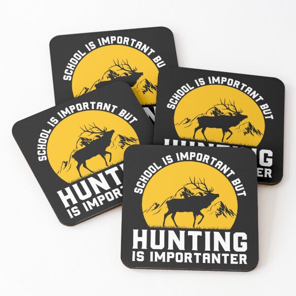Item preview, SCHOOL IS IMPORTANT BUT HUNTING IS IMPORTANTER designed and sold by BorczVisuals.