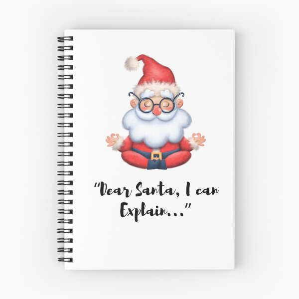 Item preview, Dear Santa... I can explain.. designed and sold by ICU-FIGHT.