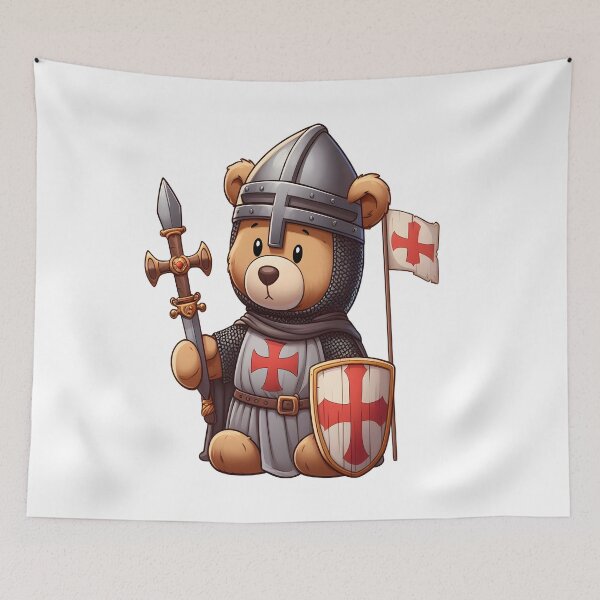 Item preview, Cute Templar Bear Kawaii  designed and sold by TeddybearClub.