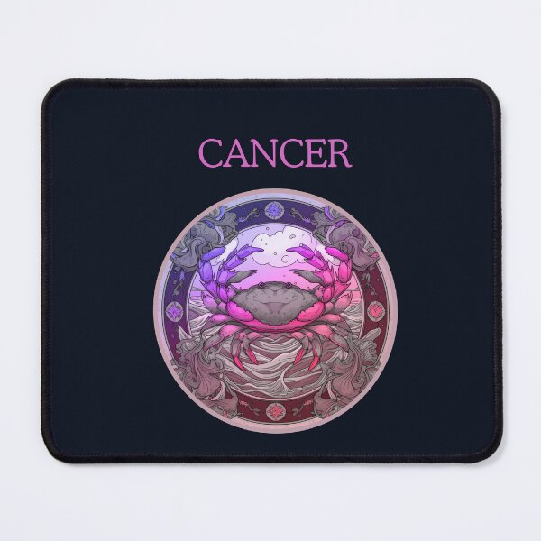 Item preview, Cancer  Zodiac- Horescope/SunSign Theme  on  blue back ground designed and sold by CosmicNook1.