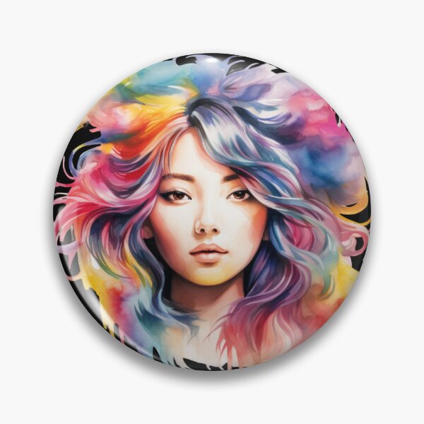 Item preview, Rainbow Hair. Funny Gifts 1/3 designed and sold by MatSatArt.