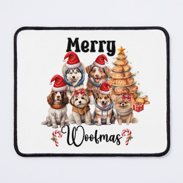 Item preview, Merry Woofmas,Santa Dogs designed and sold by BotunPeony.