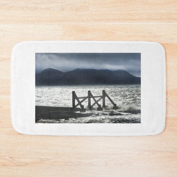 Item preview, Rough weather over the dark mountains of the Isle of Arran, Scotland designed and sold by Richard Flint.
