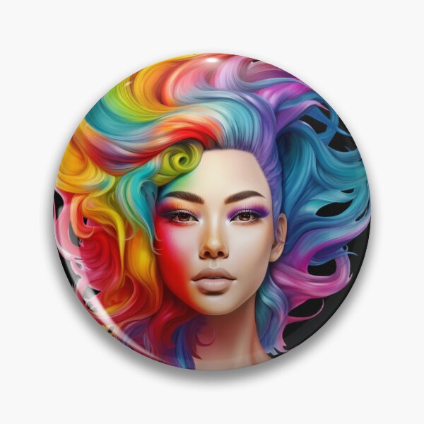 Item preview, Rainbow Hair. Funny Gifts 2/3 designed and sold by MatSatArt.