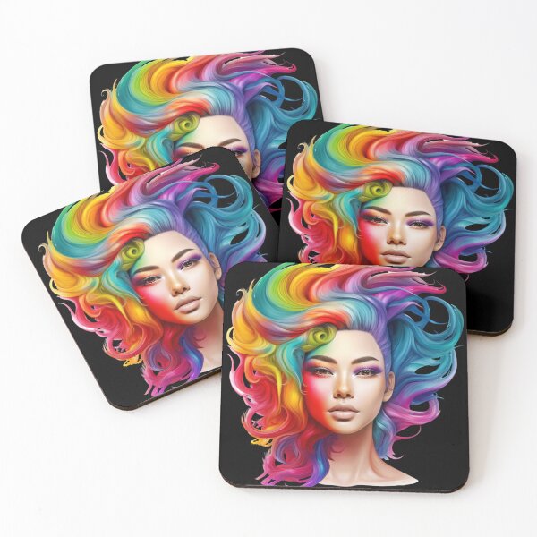 Item preview, Rainbow Hair. Funny Gifts 2/3 designed and sold by MatSatArt.