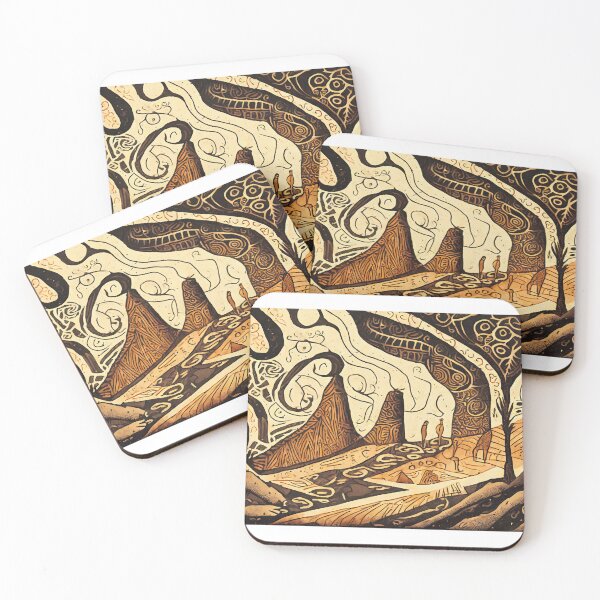 Item preview, ancient cave drawings designed and sold by ErzaProducts.