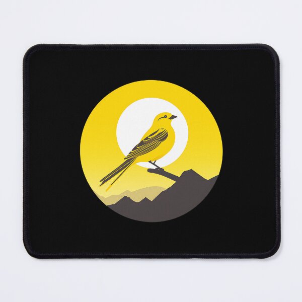 Item preview,  yellow Canary  in a circular shape designed and sold by submoro.