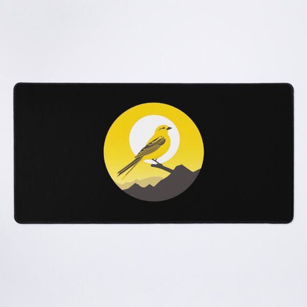 Item preview, yellow Canary in a circular shape designed and sold by submoro.