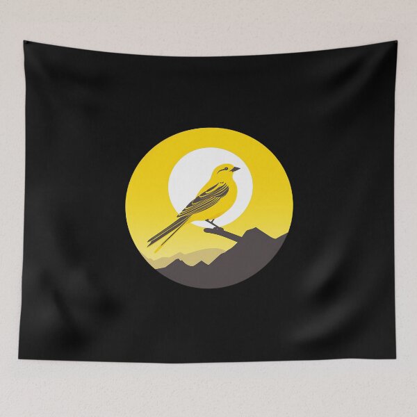 Item preview,  yellow Canary  in a circular shape designed and sold by submoro.