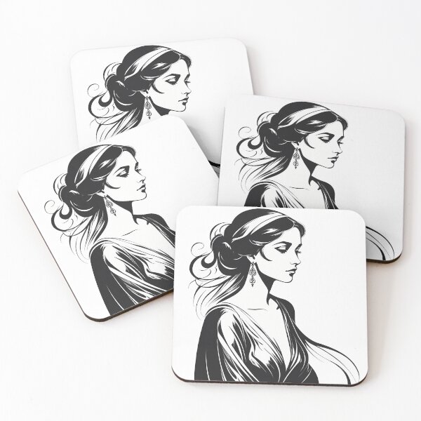 Item preview, Elevating Aesthetics: Female Silhouettes in the Age of Digital Art designed and sold by Artedig.