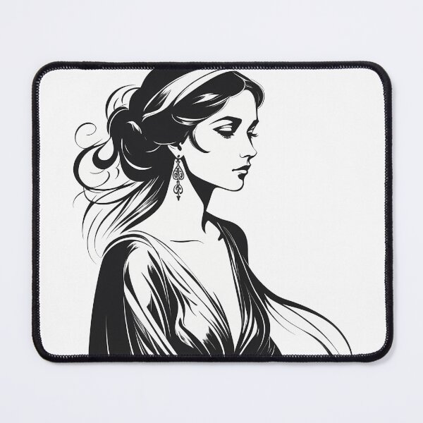 Item preview, Elevating Aesthetics: Female Silhouettes in the Age of Digital Art designed and sold by Artedig.