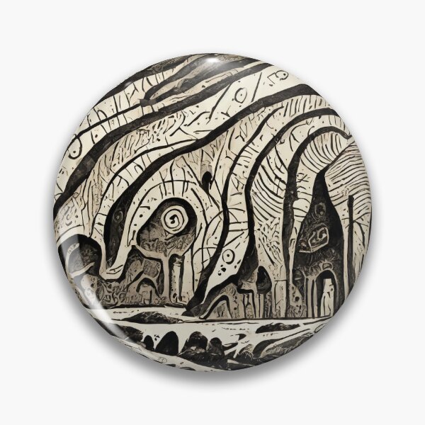 Item preview, Ancient cave drawings designed and sold by ErzaProducts.