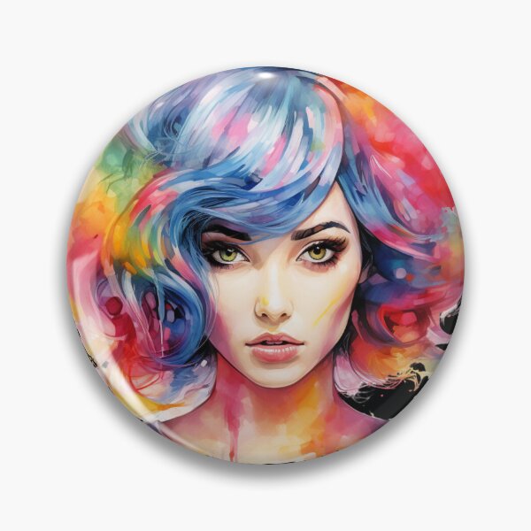 Item preview, Rainbow Hair. Funny Gifts 3/3 designed and sold by MatSatArt.