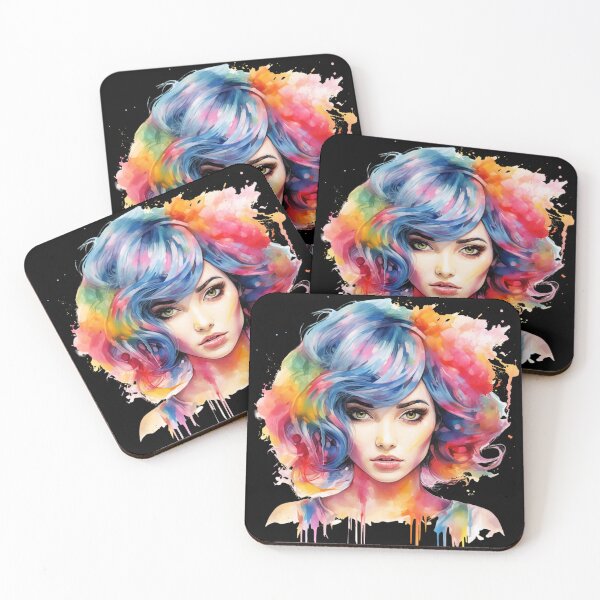 Item preview, Rainbow Hair. Funny Gifts 3/3 designed and sold by MatSatArt.