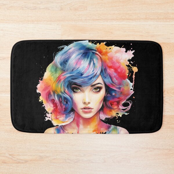 Item preview, Rainbow Hair. Funny Gifts 3/3 designed and sold by MatSatArt.