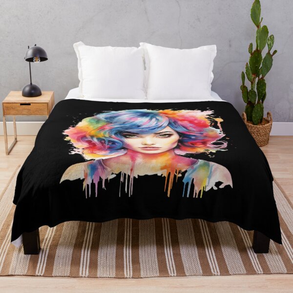 Item preview, Rainbow Hair. Funny Gifts 3/3 designed and sold by MatSatArt.