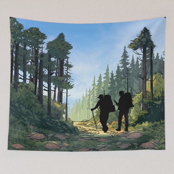 Item preview, We Will Get There When We Get There Hiking T Shirt designed and sold by Danicus666.