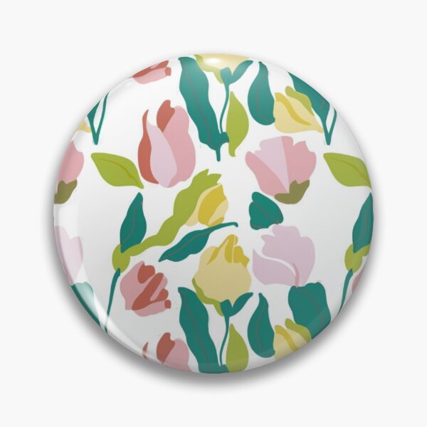 Item preview, Bright Spring / Clear Spring pattern, skin-tone matching, personal color analysis, PCA, floral pattern designed and sold by look4seasons.