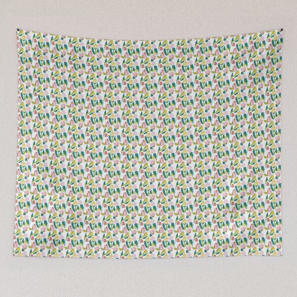 Item preview, Bright Spring / Clear Spring pattern, skin-tone matching, personal color analysis, PCA, floral pattern designed and sold by look4seasons.