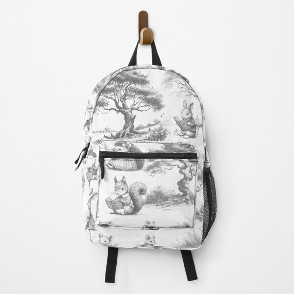 Item preview, Forest Readers Toile in Charcoal designed and sold by hellcom.