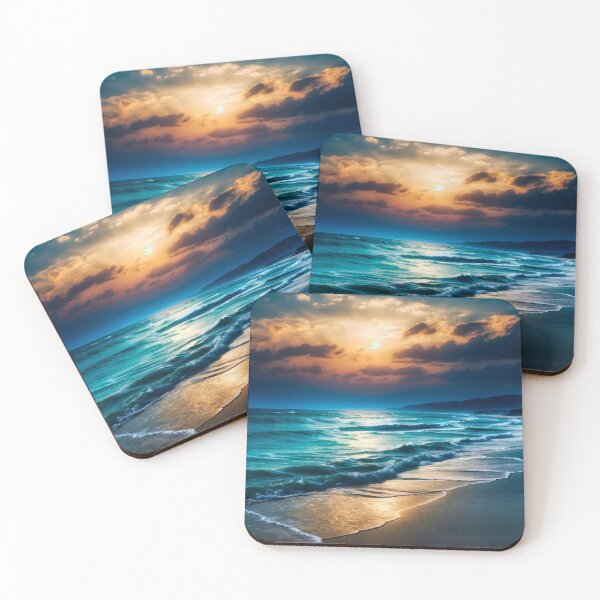 Item preview, Moon rise on the beach designed and sold by Glenburn Graphics.