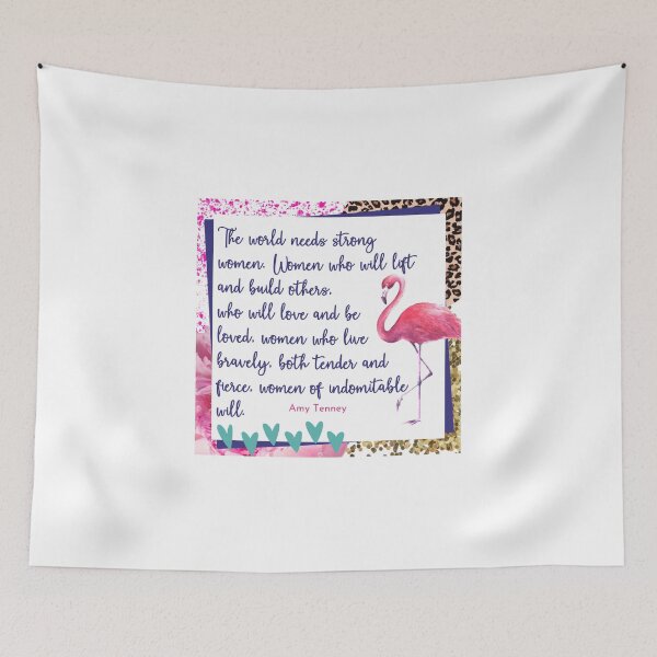 Item preview, The world needs strong women quote designed and sold by LisaNewportFAB.