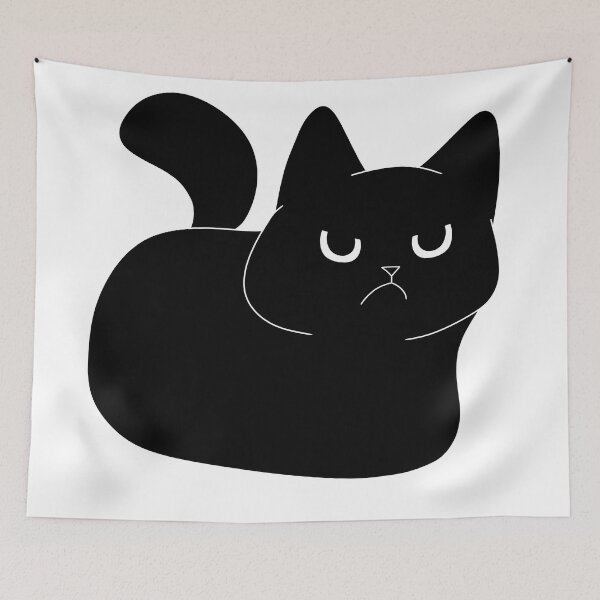 Item preview, Angry brioche cat designed and sold by Moreal-.