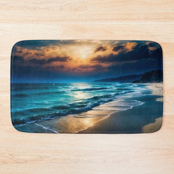 Item preview, Moon rise on the beach designed and sold by Glenburn Graphics.