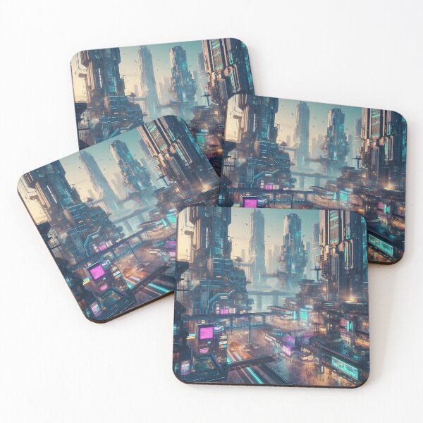 Item preview, Bustling Horizons designed and sold by RW Art Prints.