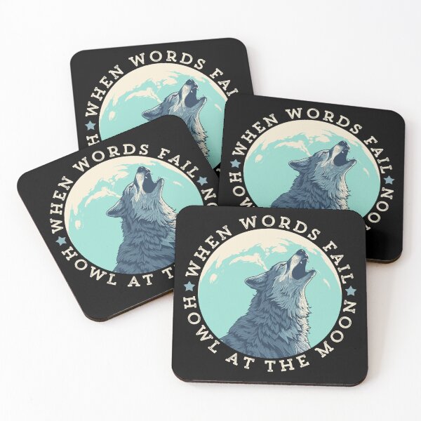 Item preview, Howl at the Moon, Wolf, Nature, Wilderness, Wildlife Design designed and sold by Proverbial Wisdom Design.