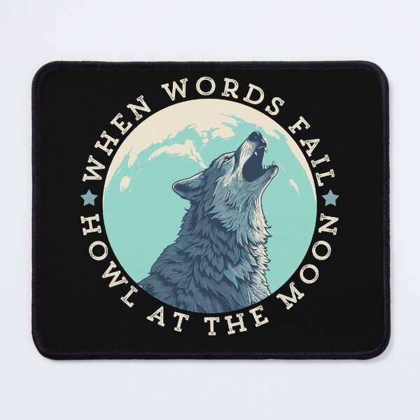 Item preview, Howl at the Moon, Wolf, Nature, Wilderness, Wildlife Design designed and sold by Proverbial Wisdom Design.